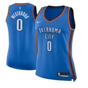 Russell Westbrook Oklahoma City Thunder Nike Women's Swingman Jersey Blue - Icon
